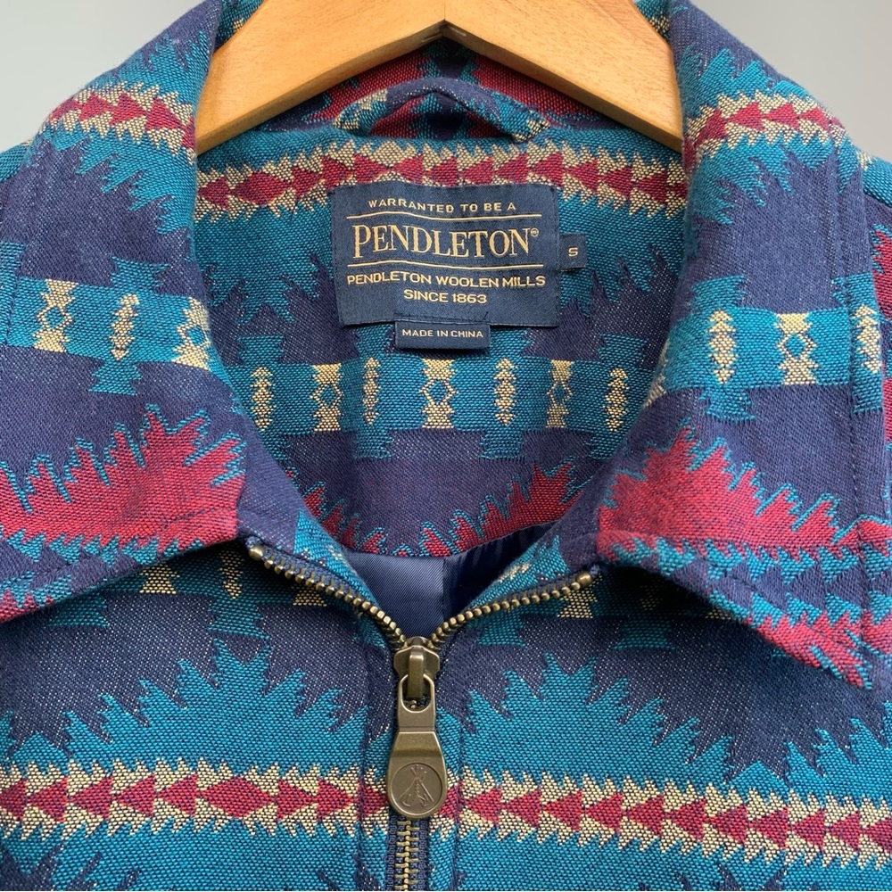 Pendleton Native Pattern Bomber Jacket - image 3